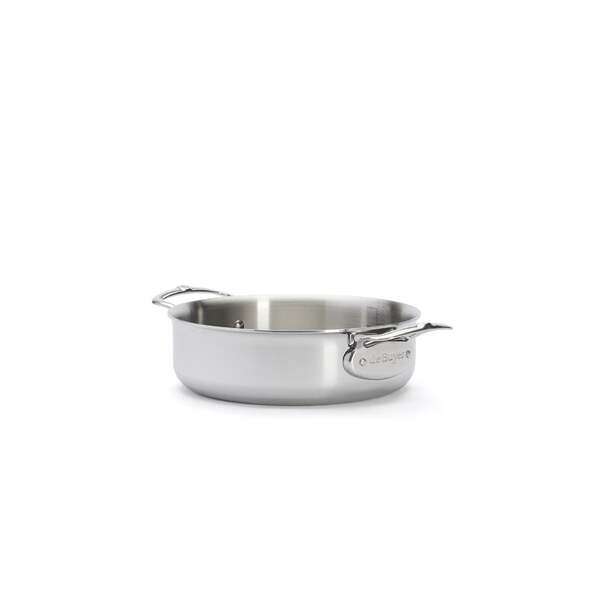 De Buyer Affinity Roasting Pan, 24 cm, 2.6 L, With Lid
