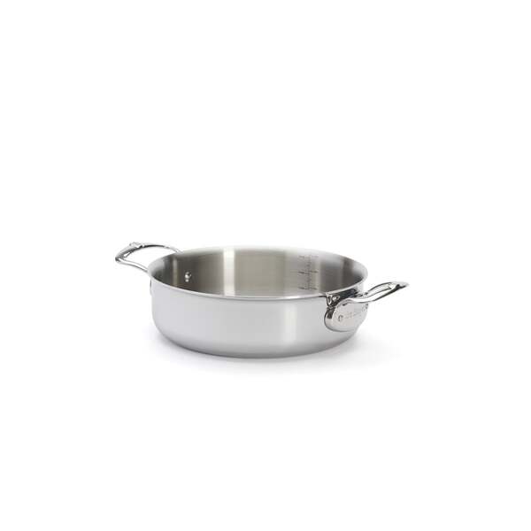 De Buyer Affinity Roasting Pan, 24 cm, 2.6 L, With Lid