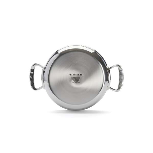 De Buyer Affinity Roasting Pan, 24 cm, 2.6 L, With Lid