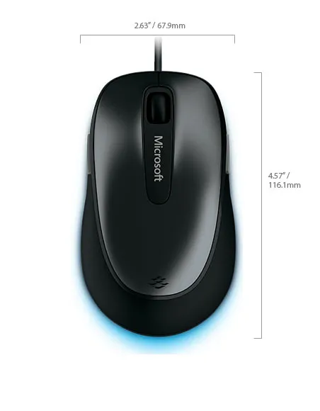 Microsoft Comfort Mouse -hiiri, musta