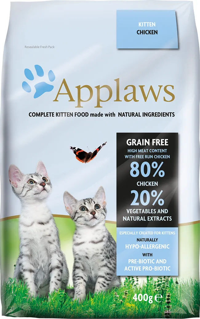 Applaws Kitten Chicken, Dry food for cats, Grain Free, 2kg