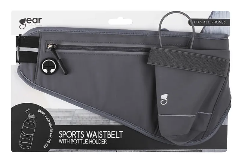 GEAR Sport Vy&ouml;laukku Premium Universal 6" Tasku Puhelimelle ja Juomapullolle