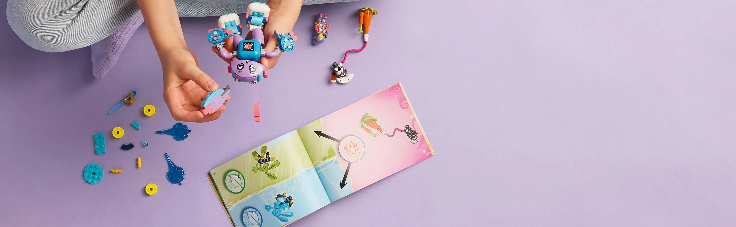 LEGO DREAMZzz Izzie och busiga kaninen Bunchurro 71490