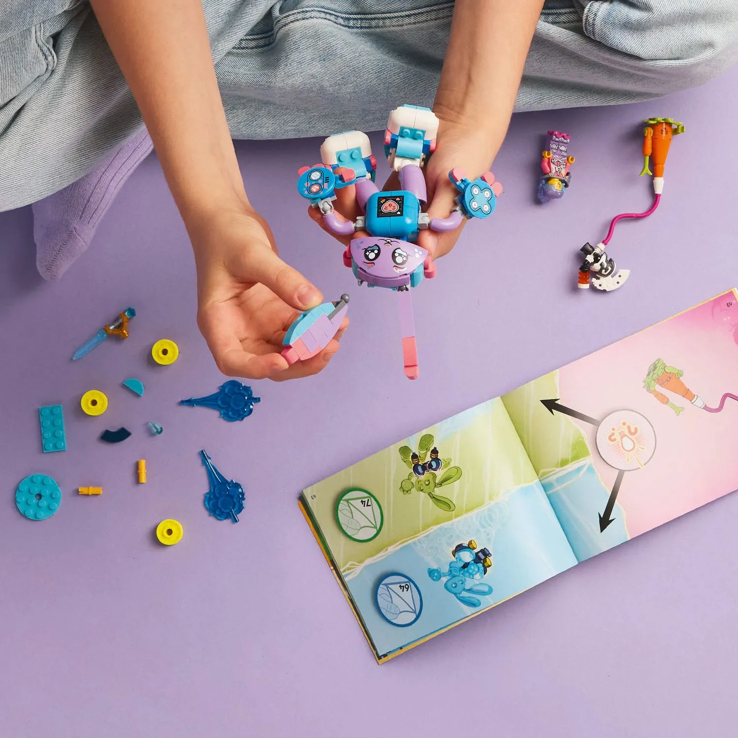 LEGO DREAMZzz Izzie och busiga kaninen Bunchurro 71490