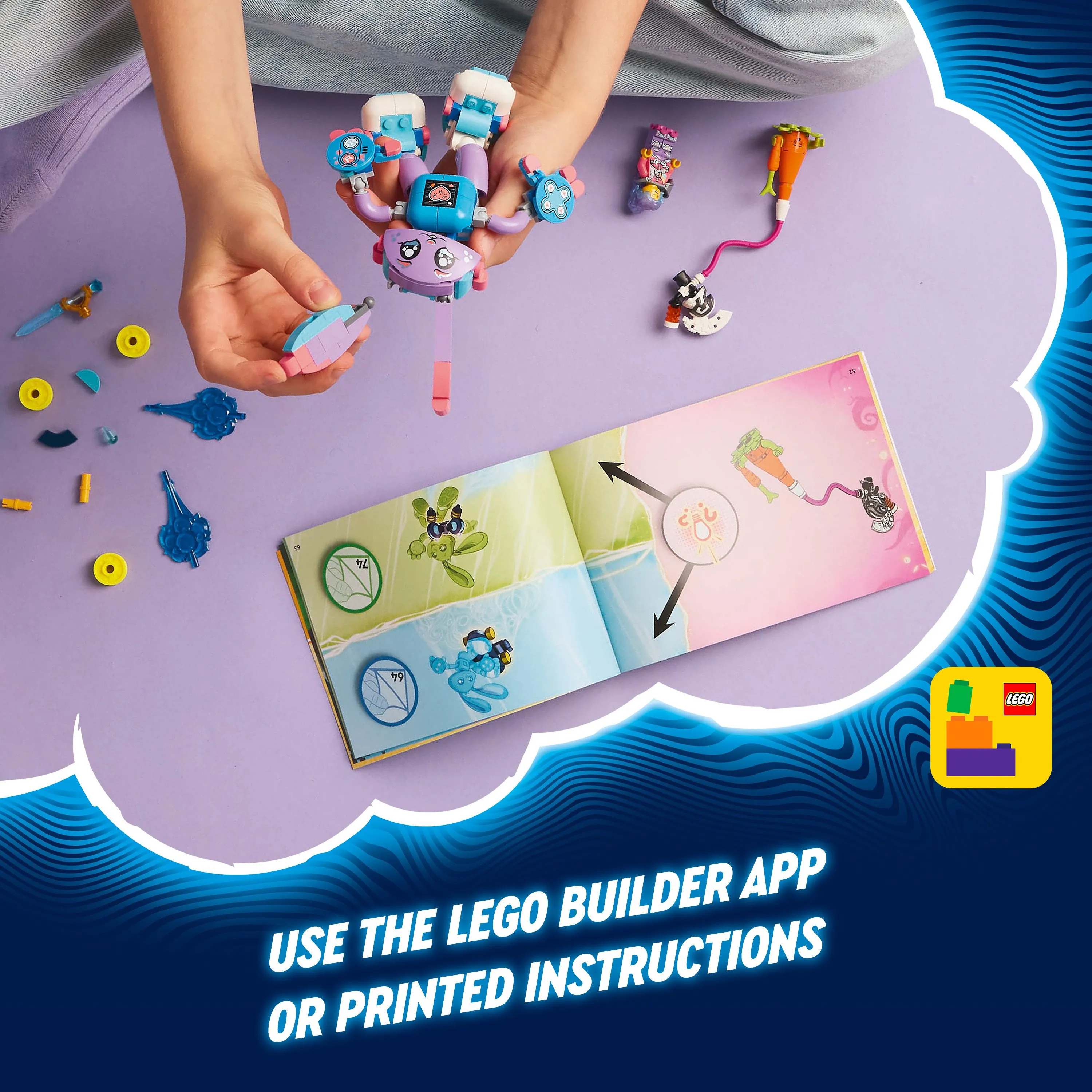 LEGO DREAMZzz Izzie och busiga kaninen Bunchurro 71490