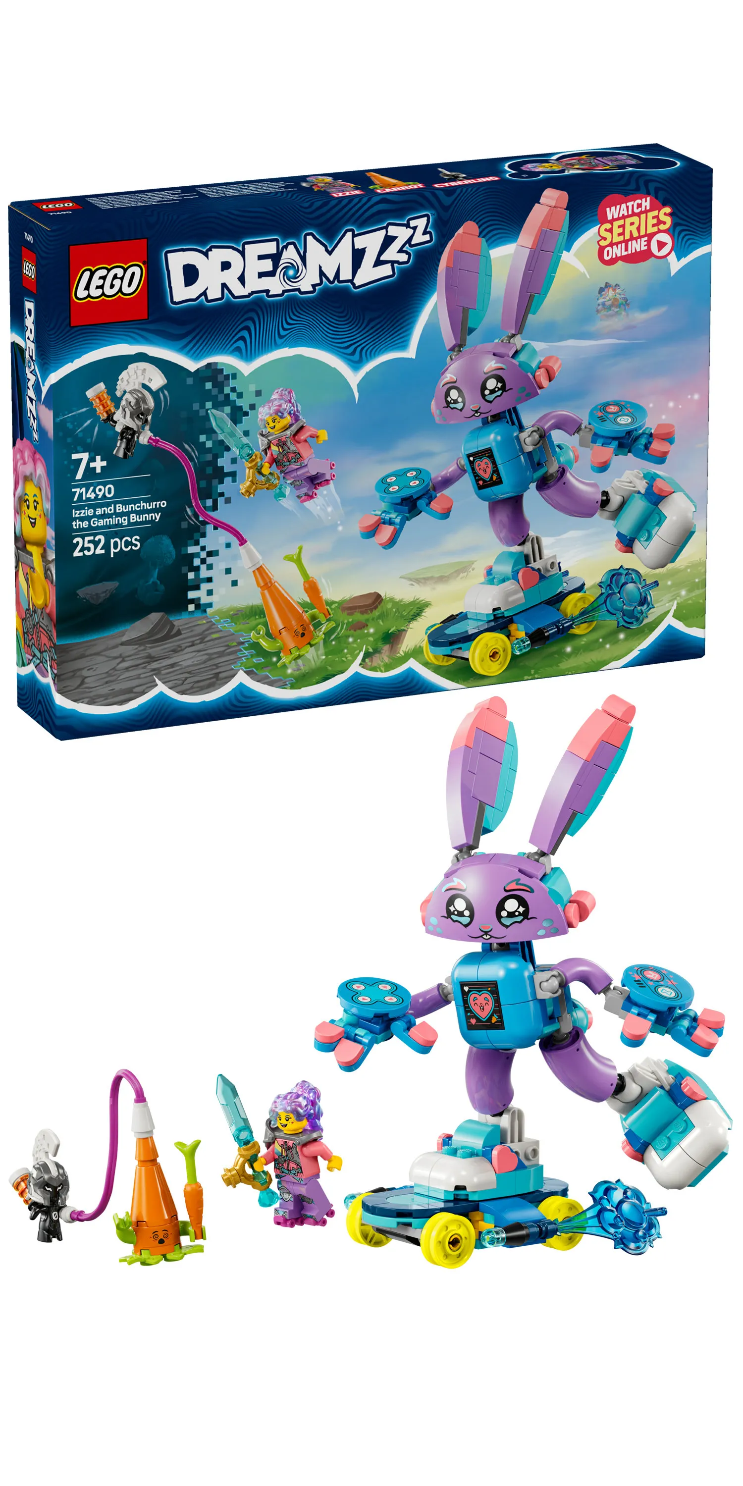 LEGO DREAMZzz Izzie och busiga kaninen Bunchurro 71490
