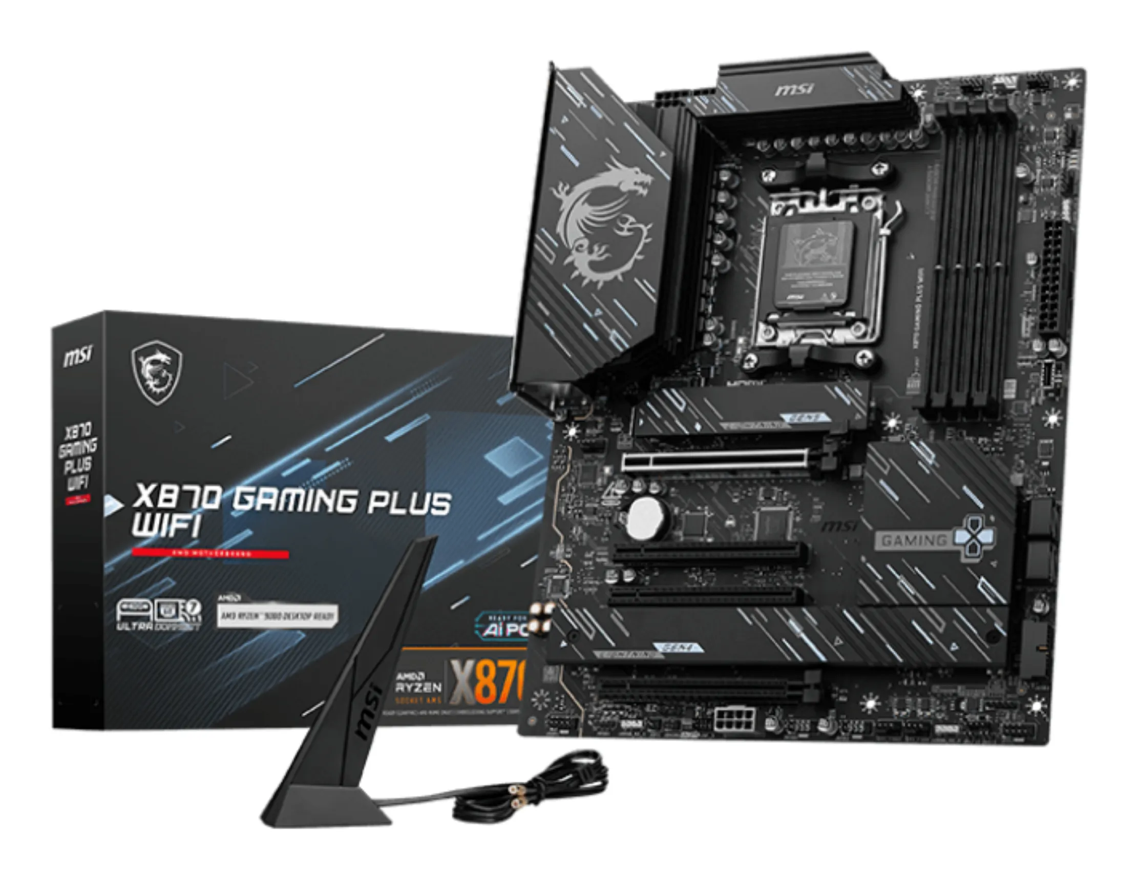 MSI PRO X870 Gaming Plus Wi-Fi 7, AM5, DDR5, ATX - moderkort