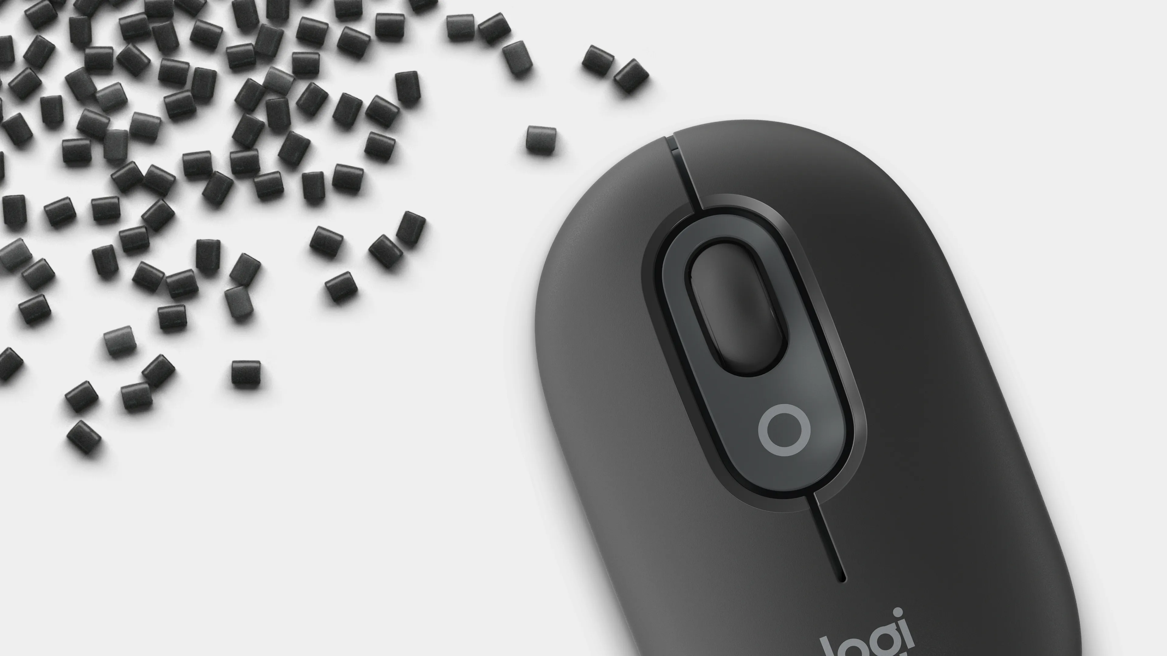Logitech POP tr&aring;dl&ouml;s mus, grafit