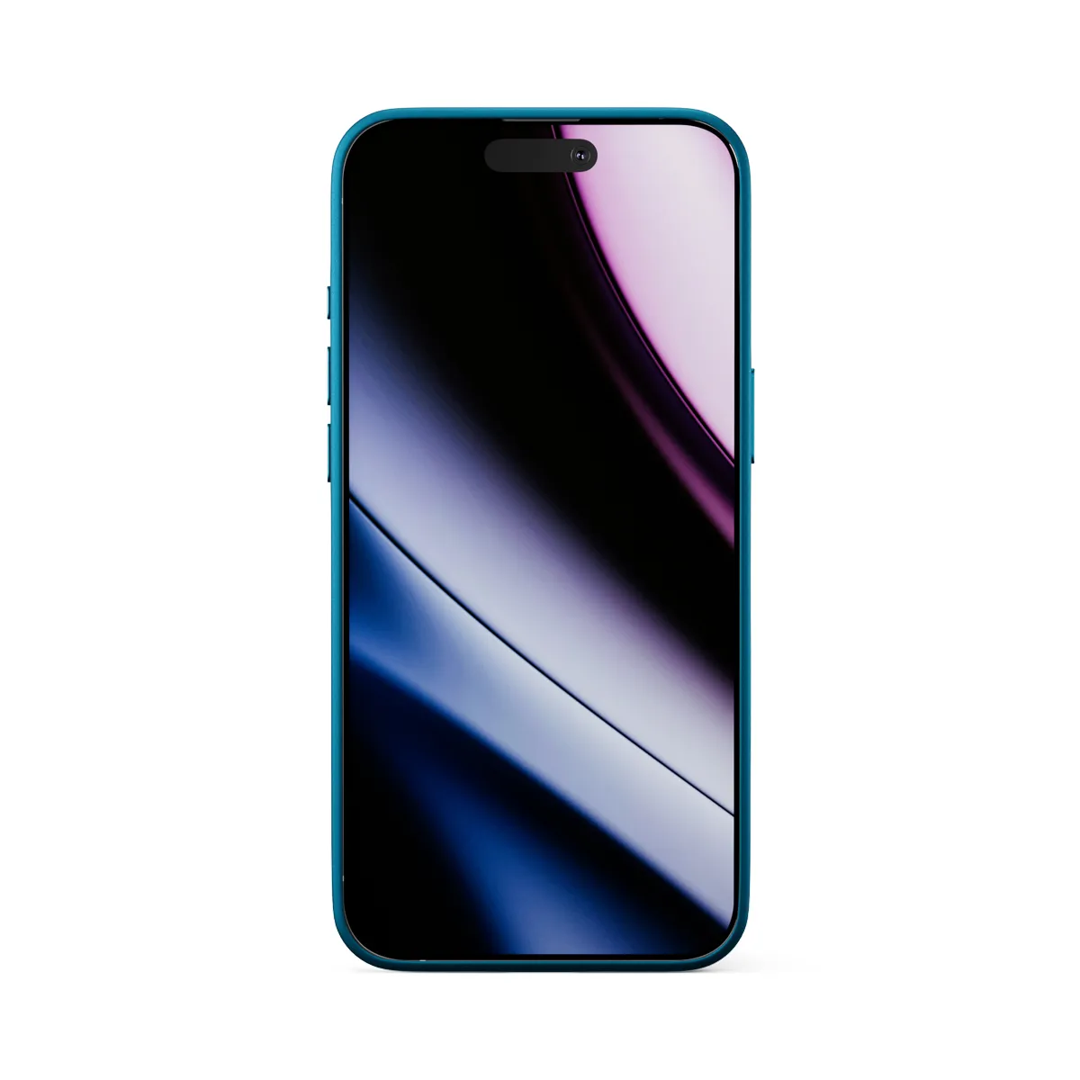 Epico Silicone Pro Mag+ Case iPhone Air Qi2  &amp;  MagSafe kompatibel, petrol bl&aring;