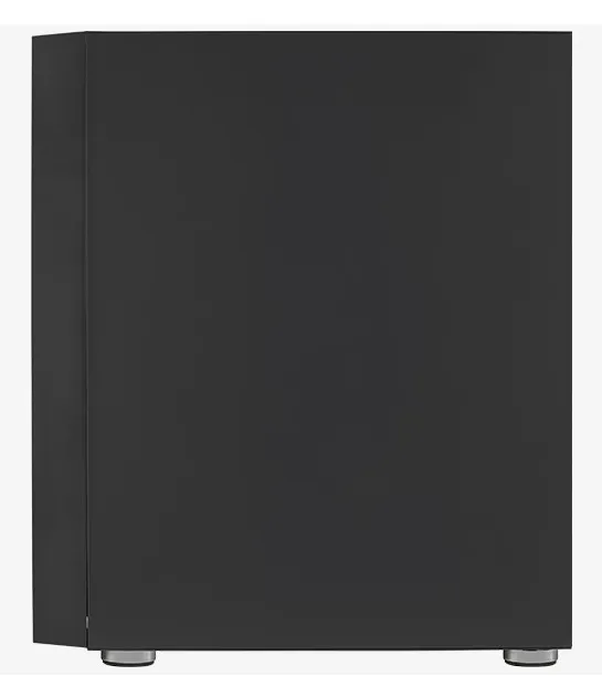 Aerocool Graphite G-BK-v2 Midi-Tower Case with window and RGB lighting, Black