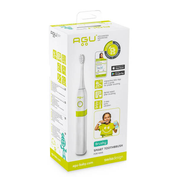AGU Brushy Smart - electric toothbrush, white