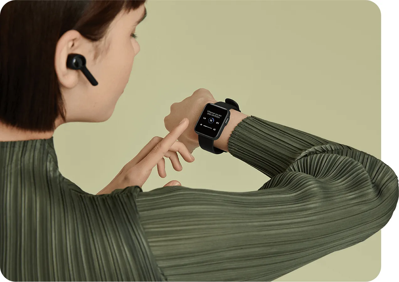 Xiaomi Mi Watch Lite - smartwatch, Black