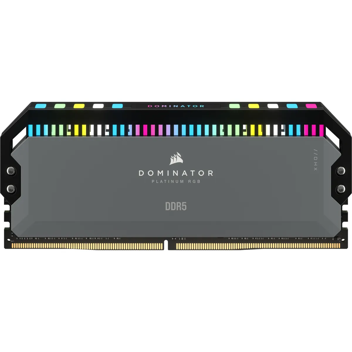 CORSAIR DOMINATOR PLATINUM RGB 32GB 2x16GB DDR5 5600MT/s DIMM Unbuffered 36-36-36-76 Std PMIC AMD EXPO Cool Grey Heatspreader 1.25V