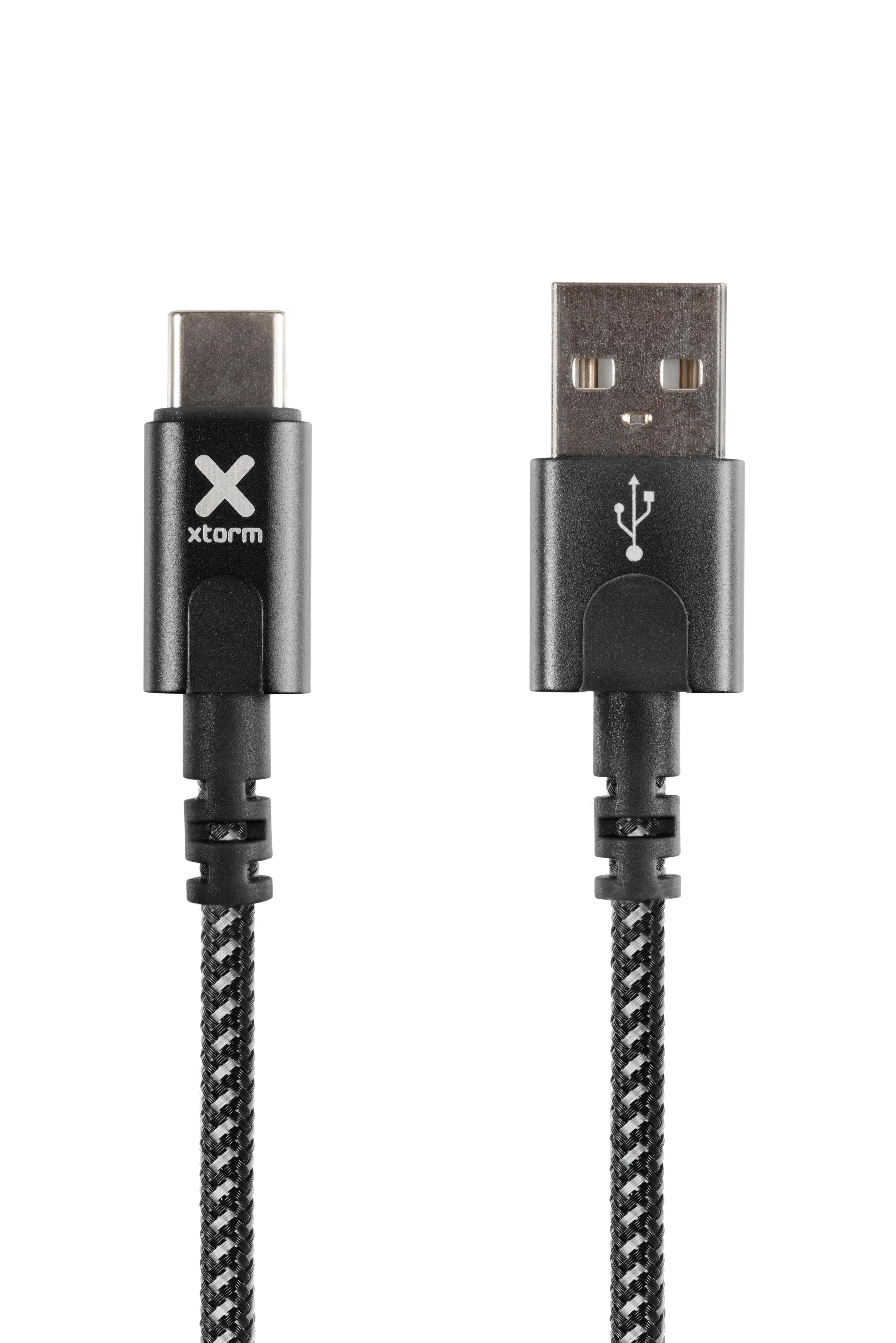 Xtorm Original USB-A – USB-C 2.0 - cable, 1 m, Black