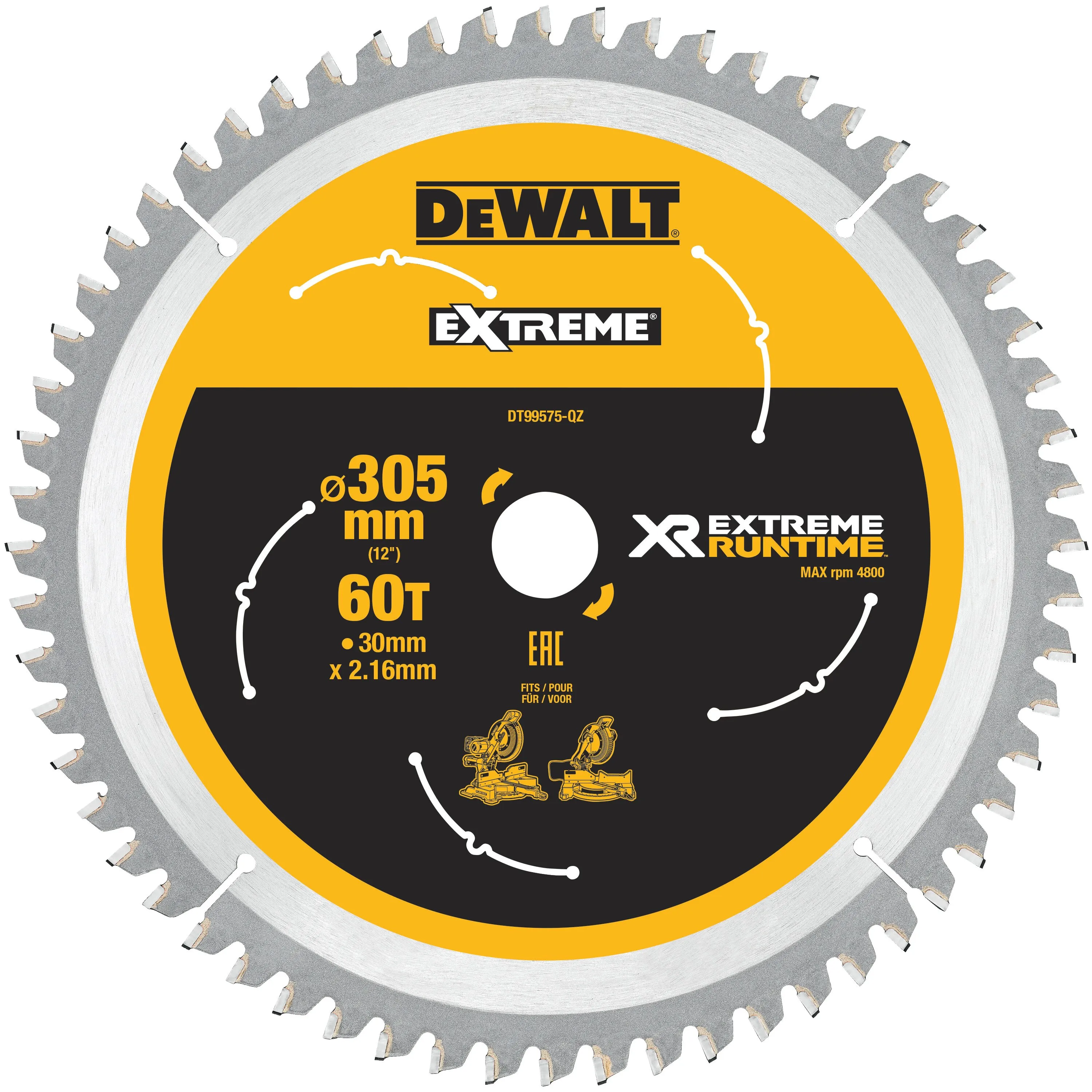 DeWALT XR DT99575-QZ Extreme Runtime