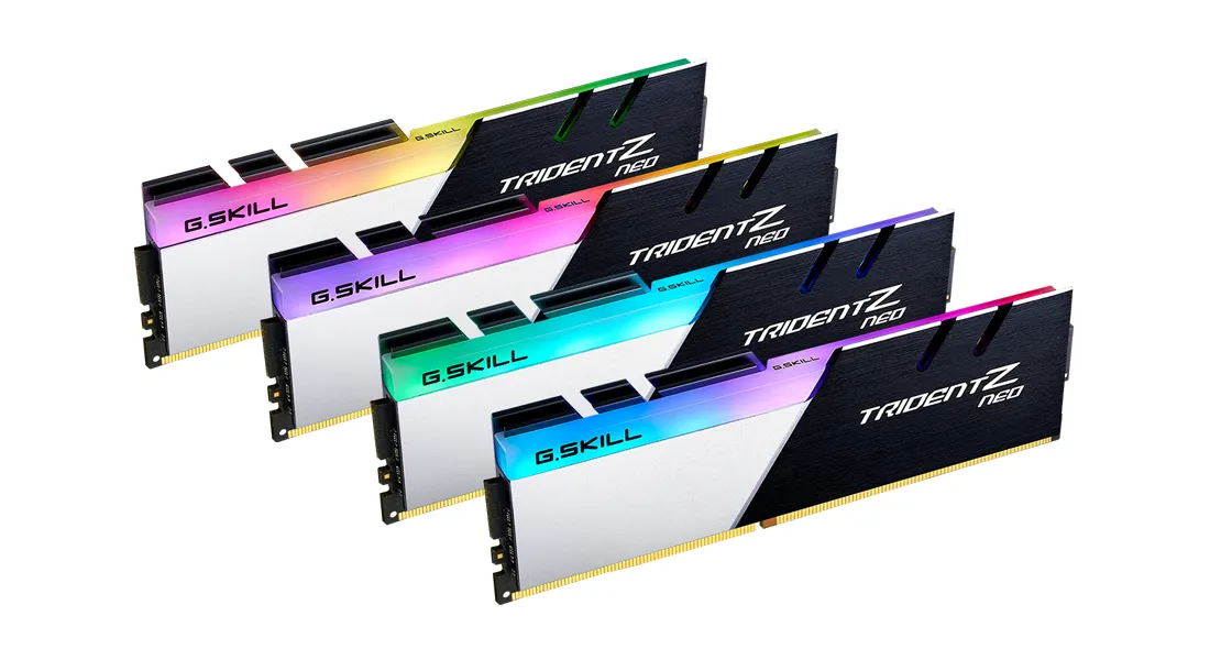 G.Skill Trident Z Neo 64GB (4 x 16GB) DDR4 3600 MHz, CL18 - memory, Black/Silver