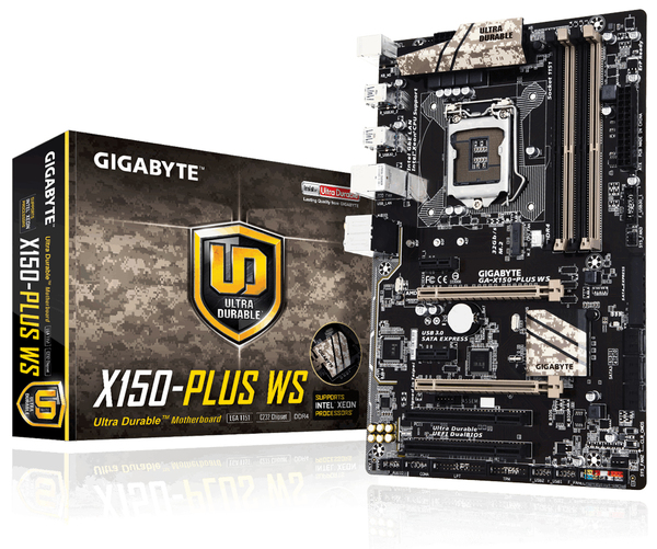 Gigabyte X150-PLUS WS, ATX -emolevy