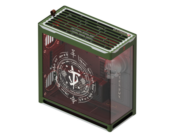 Havn HS 420 DOOM: The Dark Ages Limited Edition - mid tower, Green