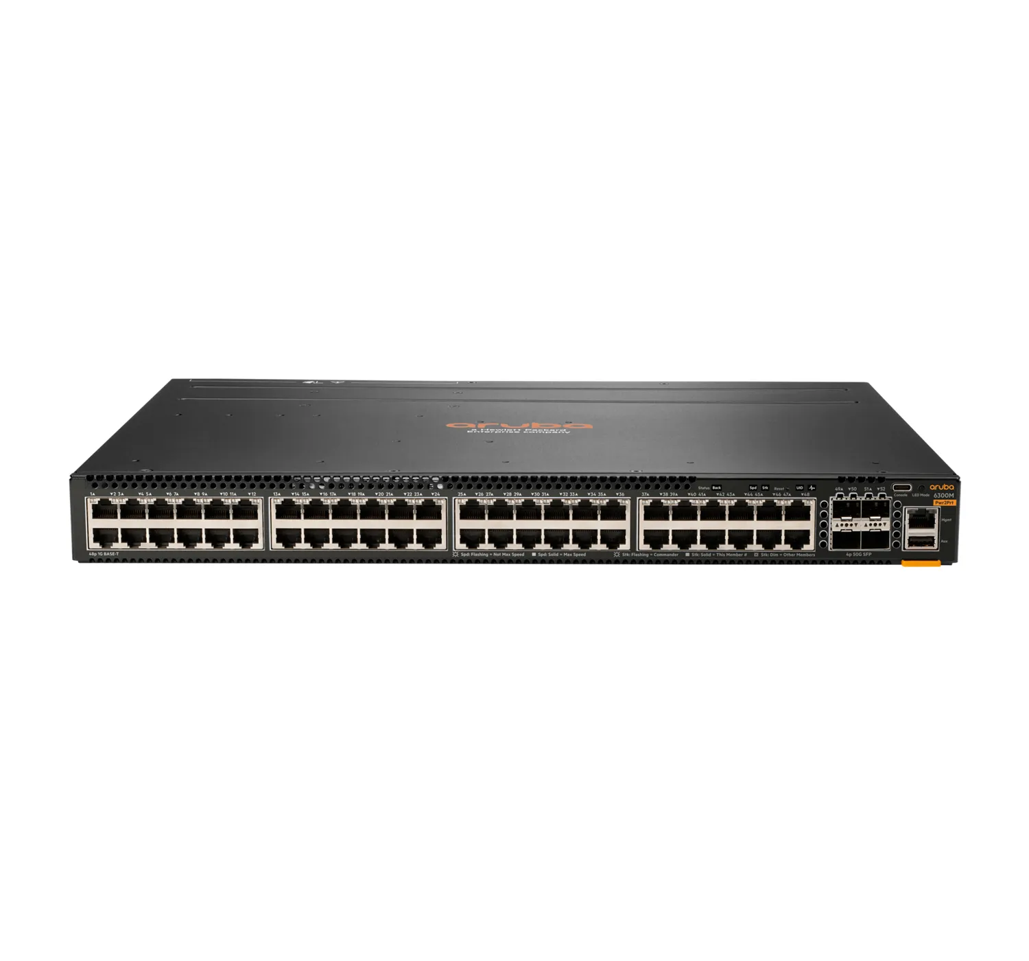 Aruba 6300M 48G Pwr2Prt 2F 1PS Bdl