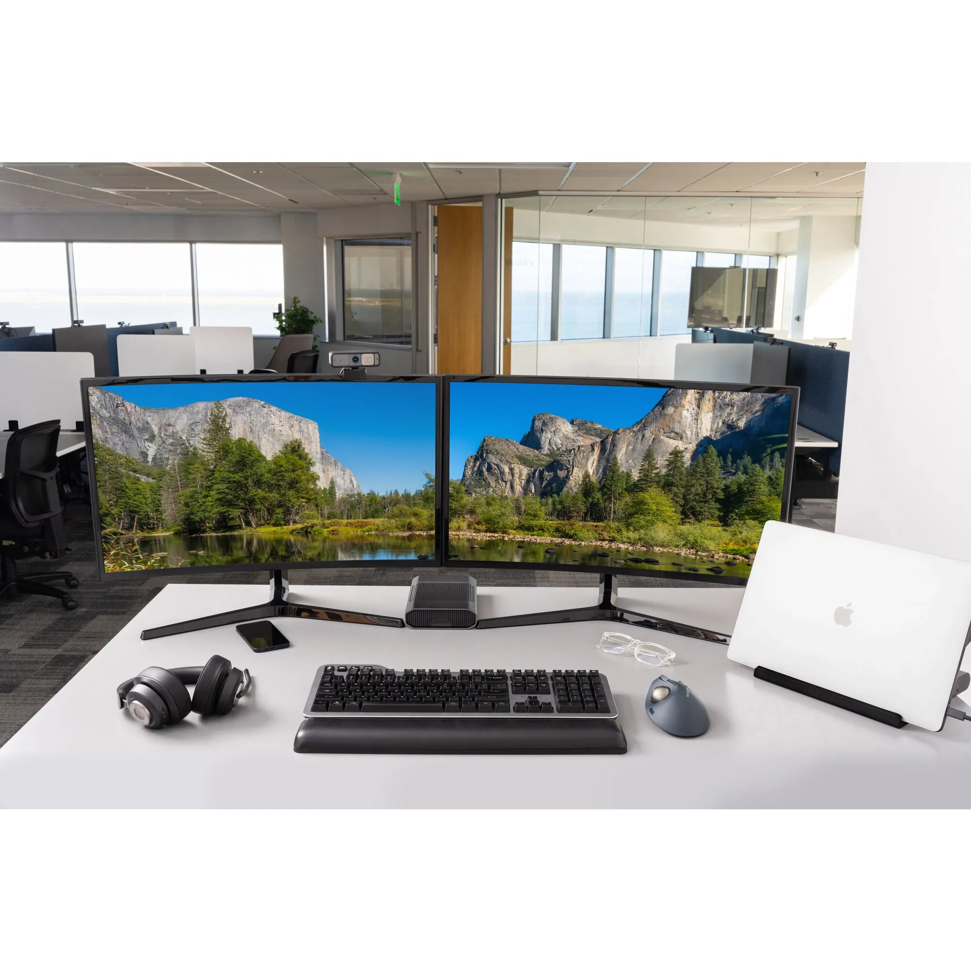 Kensington Pro Fit Ergo TB550 -langaton trackball-hiiri, musta