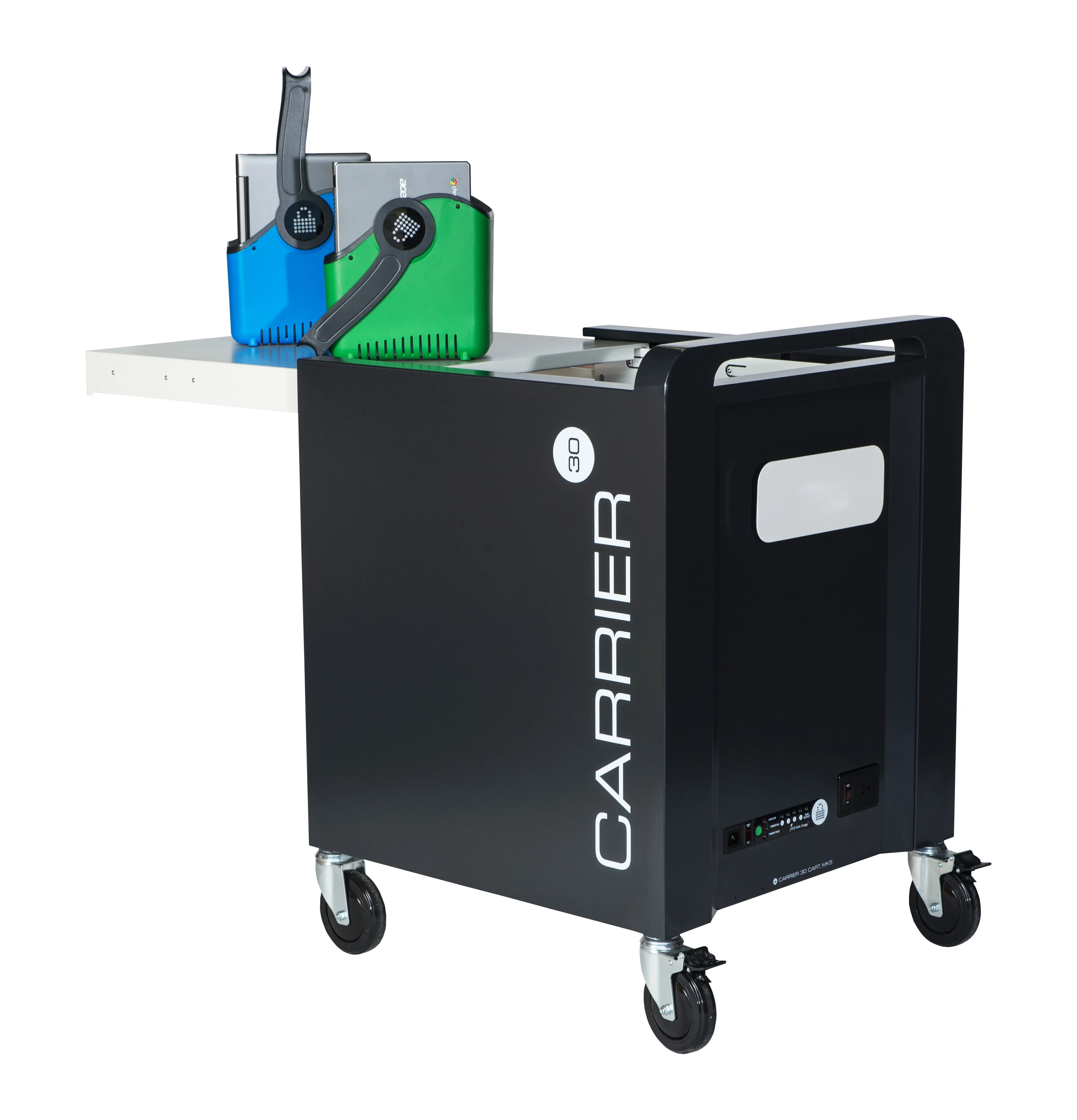 LocknCharge Carrier 30 MK5 with LARGE Baskets Charge-Only 30 units Chromebook/iPad/laptop