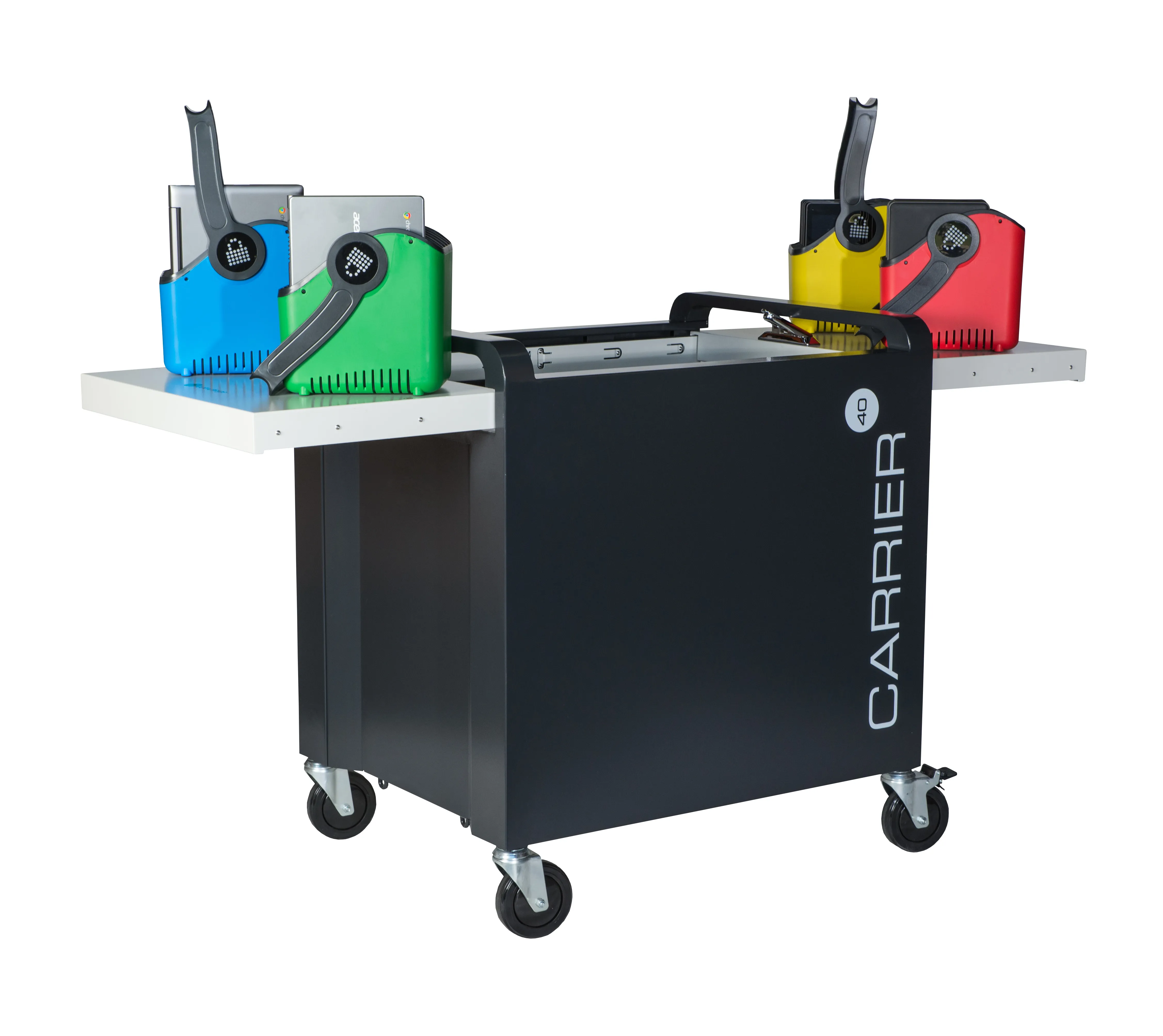LocknCharge Carrier 30 MK5 with LARGE Baskets Charge-Only 30 units Chromebook/iPad/laptop