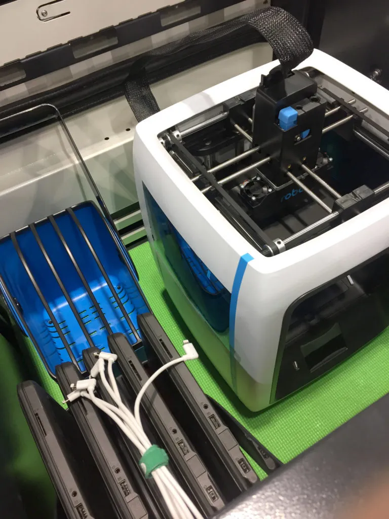 LocknCharge Carrier 30 MK5 with LARGE Baskets Charge-Only 30 units Chromebook/iPad/laptop