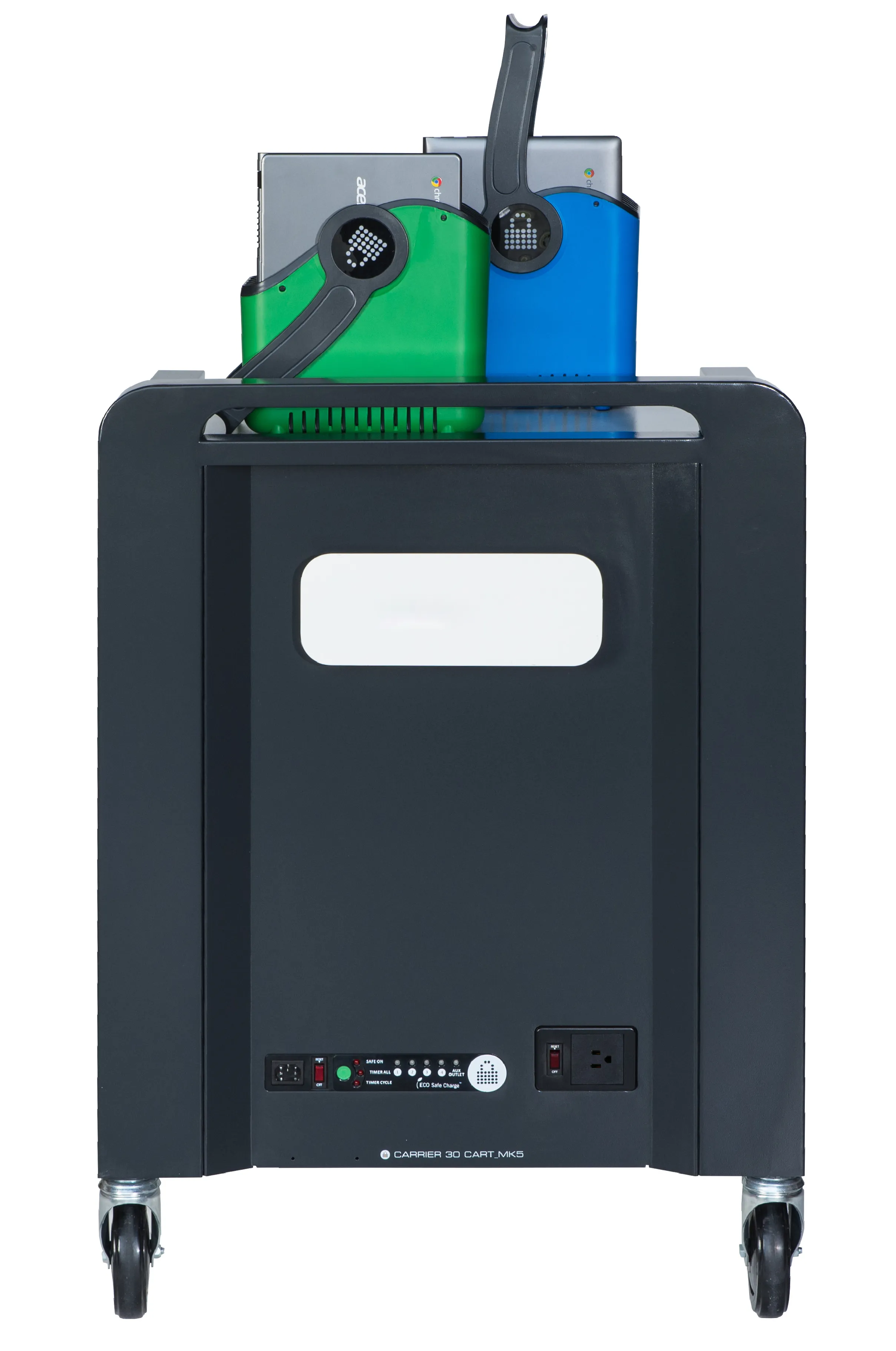 LocknCharge Carrier 30 MK5 with LARGE Baskets Charge-Only 30 units Chromebook/iPad/laptop