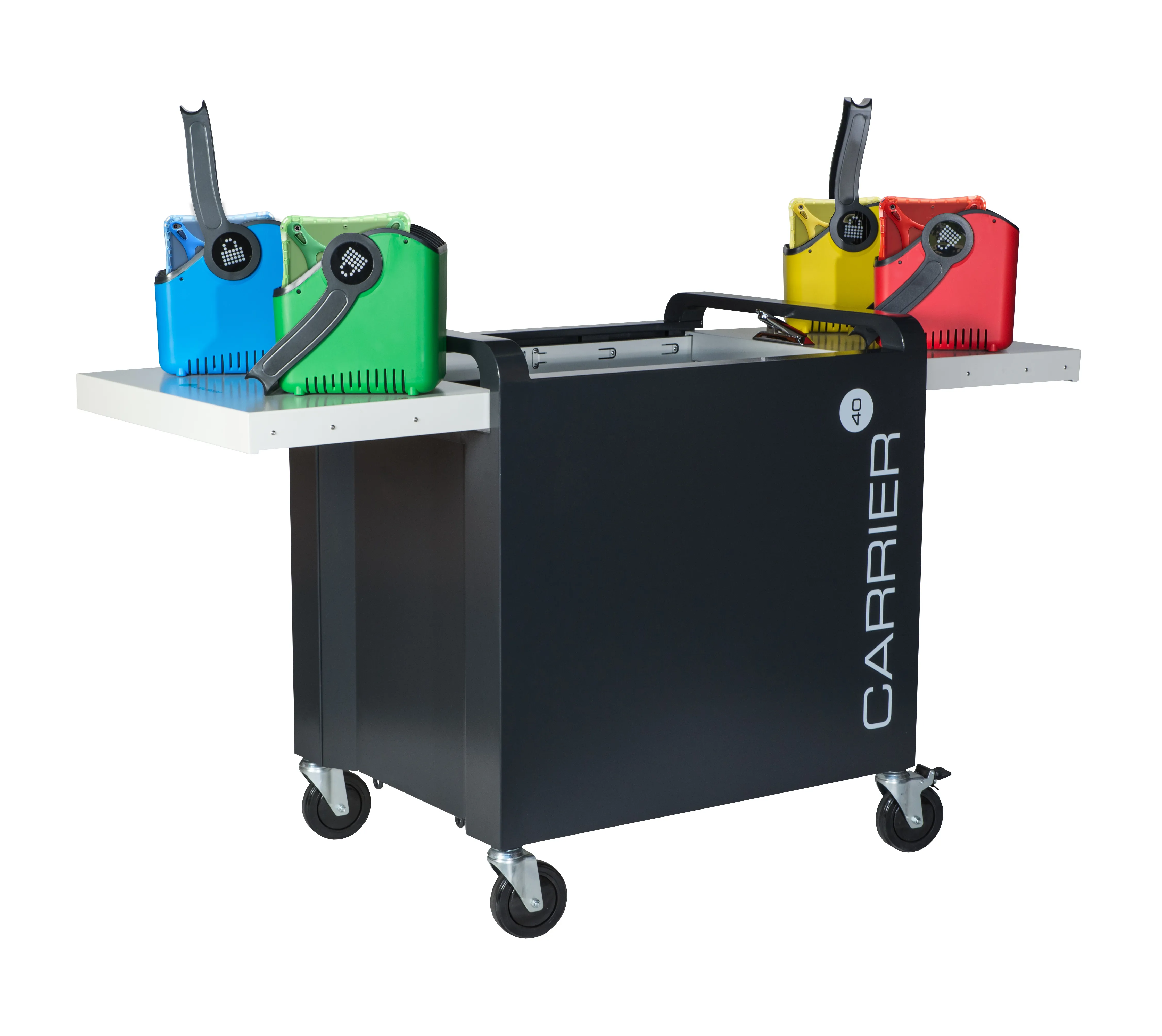LocknCharge Carrier 30 MK5 with LARGE Baskets Charge-Only 30 units Chromebook/iPad/laptop
