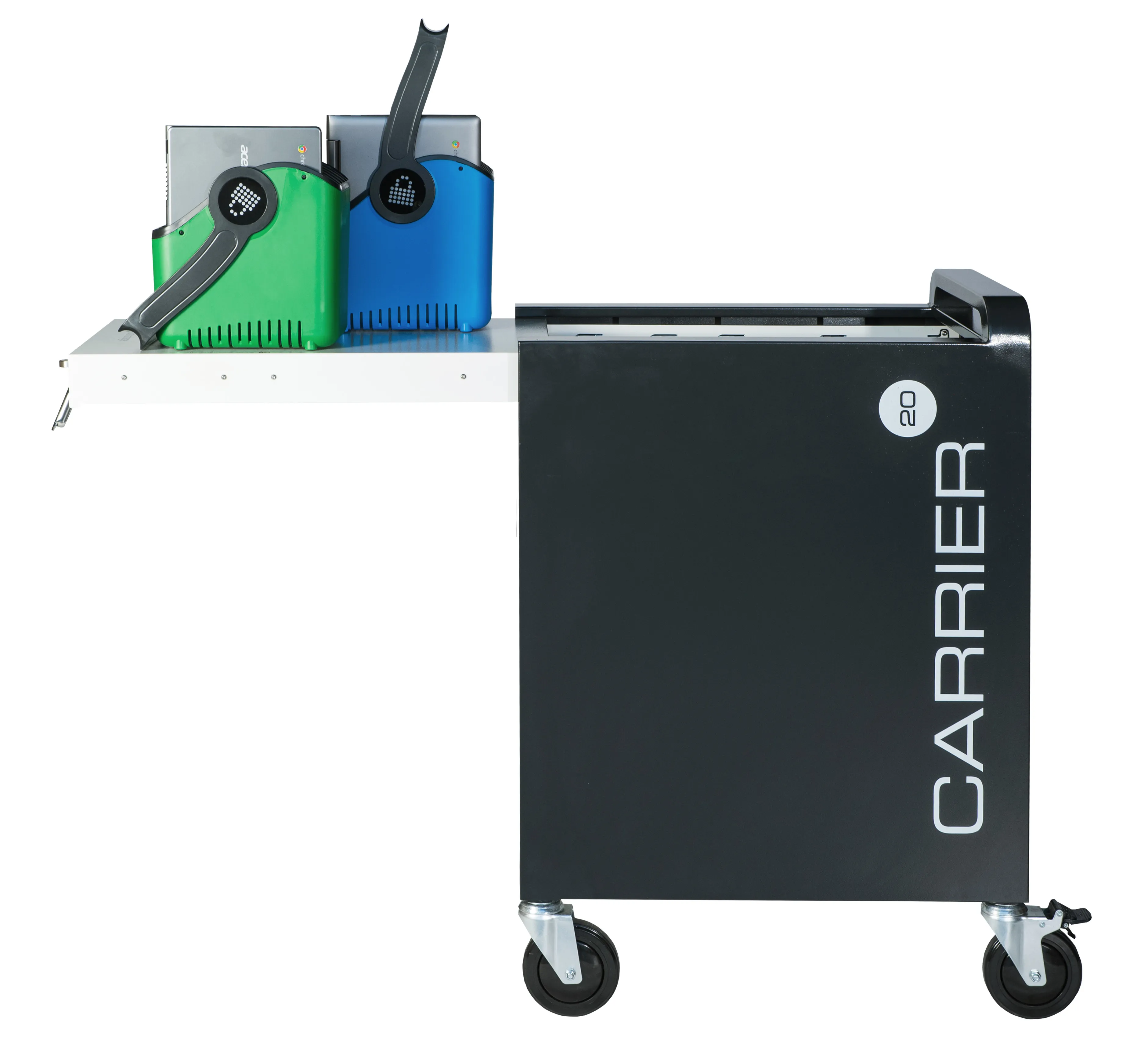 LocknCharge Carrier 30 MK5 with LARGE Baskets Charge-Only 30 units Chromebook/iPad/laptop