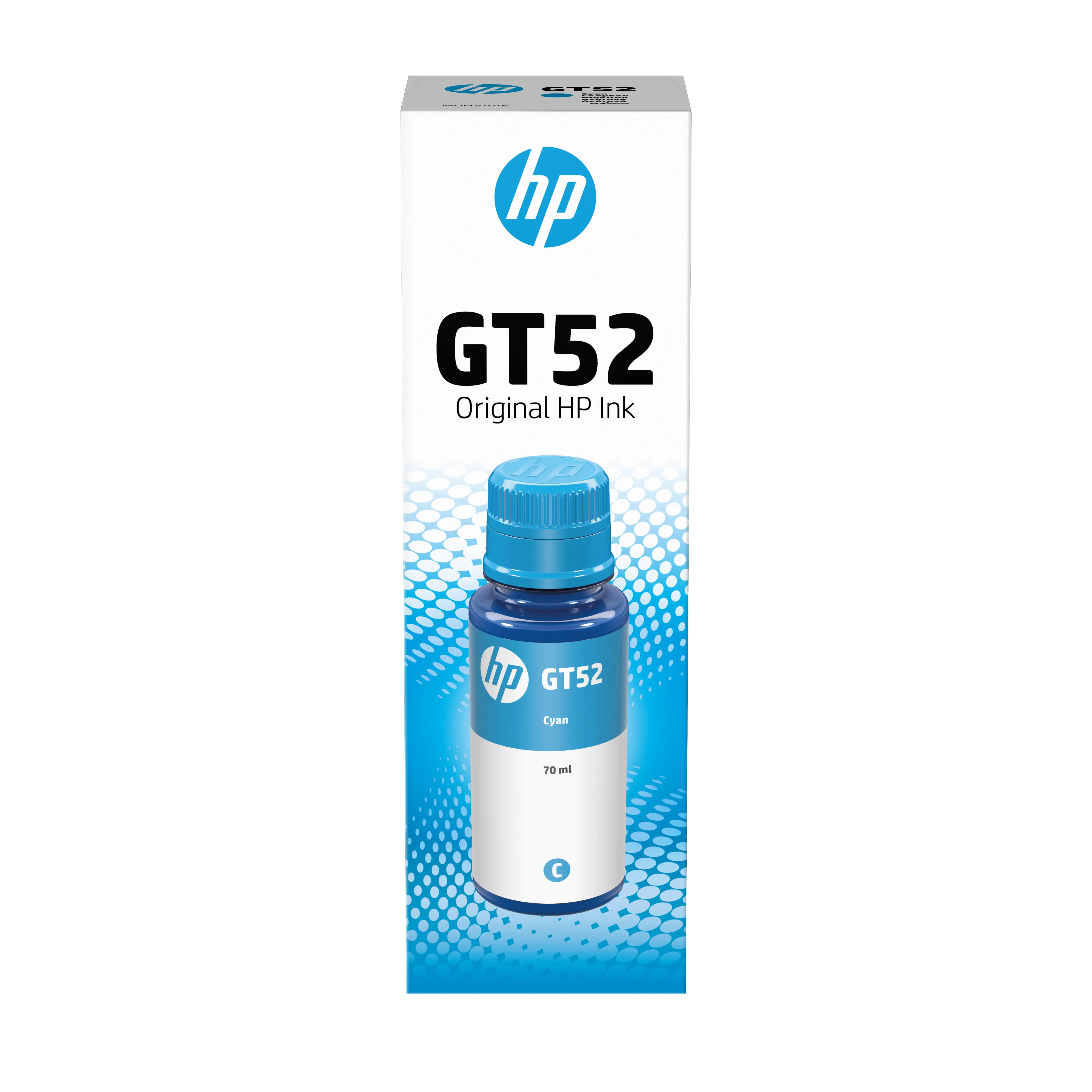 HP Ink/GT52 Original Bottle CY
