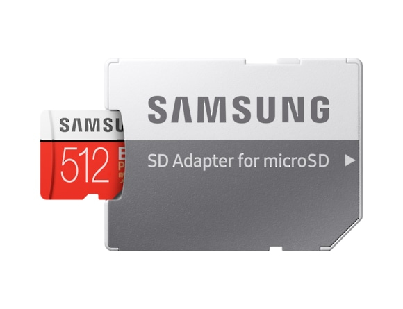 Samsung EVO Plus 512GB MicroSDXC - memory card + SD adapter (2020)