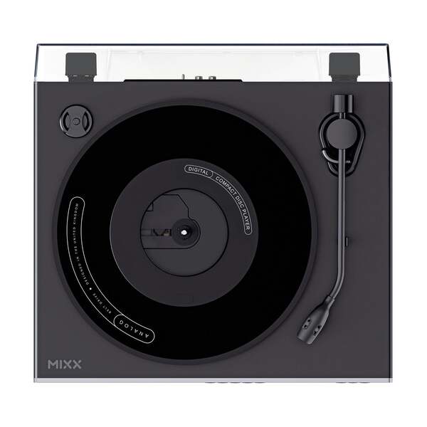 MIXX Vinyl and CD Player Analog Plus 2-in-1 Black