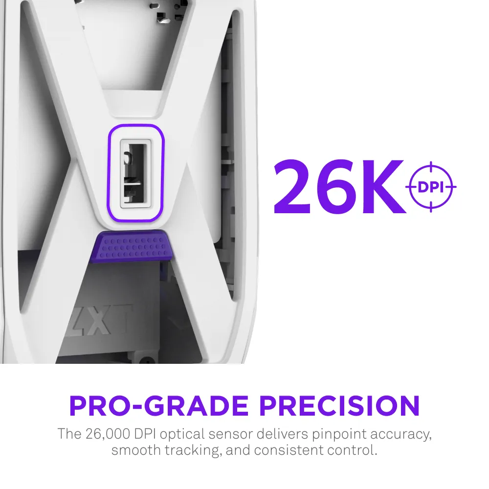 NZXT Lift Elite - wireless gaming mouse, White