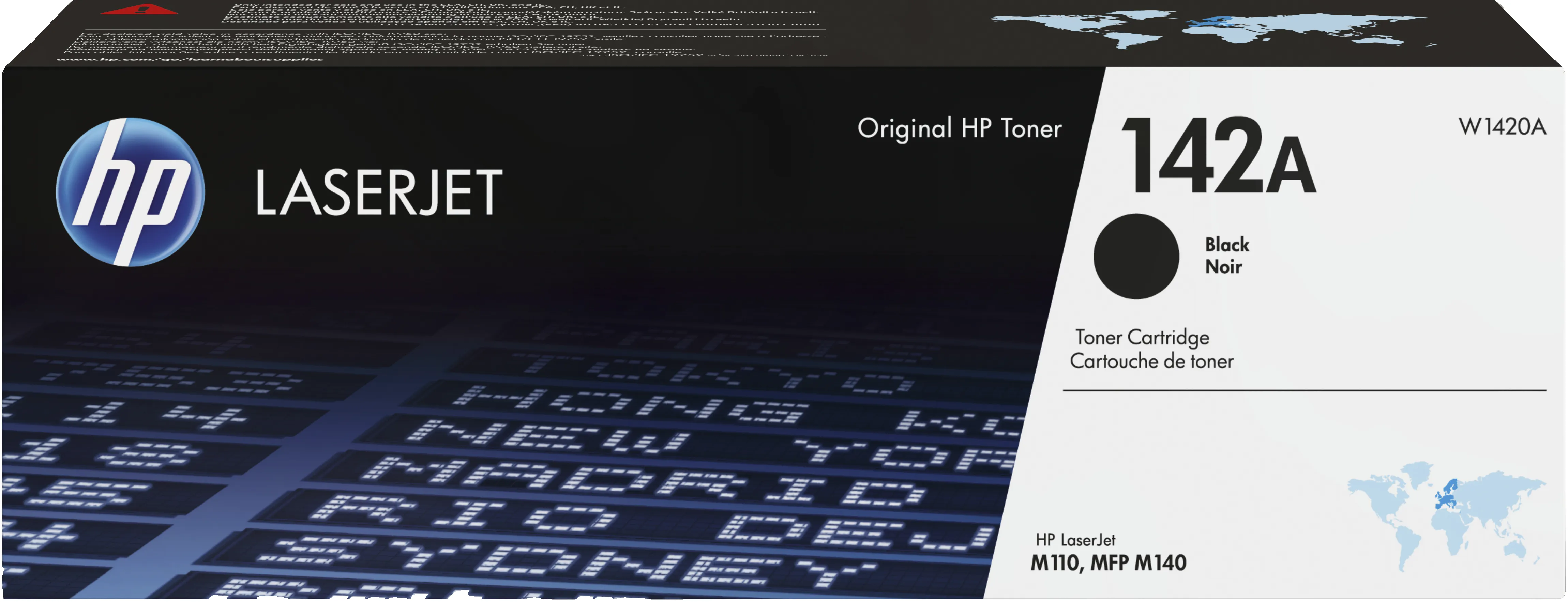 HP 142A toner cartridge, Black