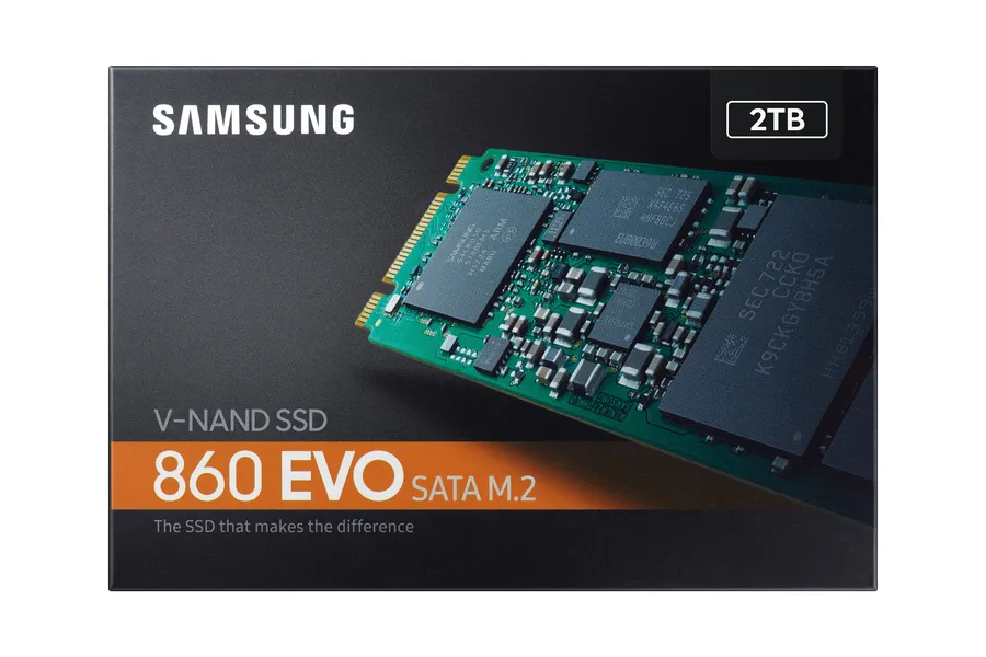 Samsung 2TB 860 EVO, 550/520 MB/s -SSD M.2