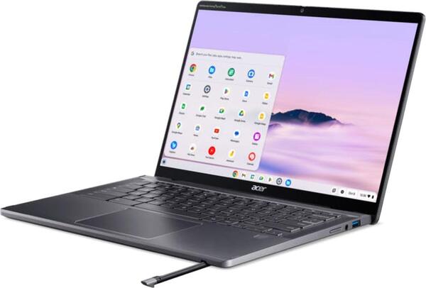 Acer Chromebook Spin 714 14.0" i7-1355U, 16GB, 512GB, Chrome OS - Notebook, Terra Gray