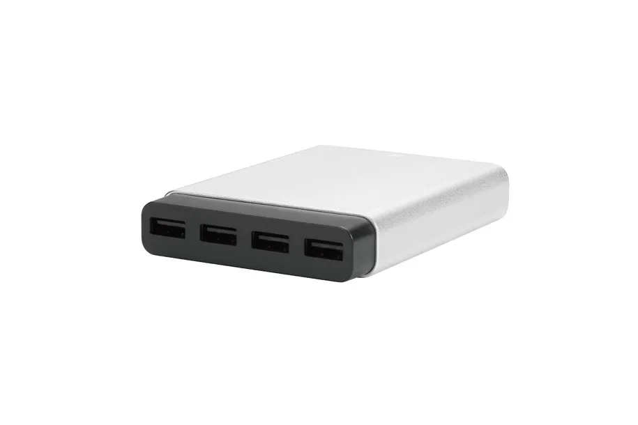 Just Mobile AluCharge multi-port USB charger - the world's slimmest USB charger