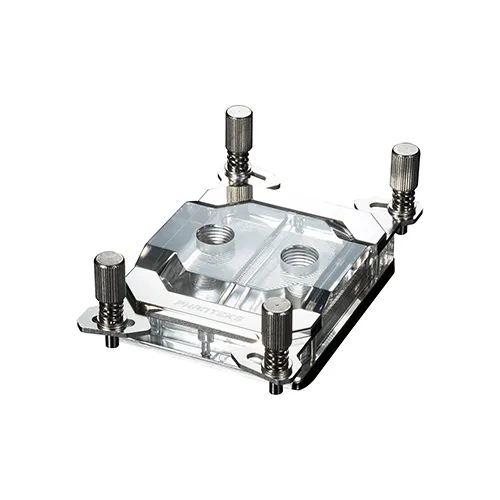 Phanteks C399A Water Block. Acrylic Cover. RGB LED. Chrome