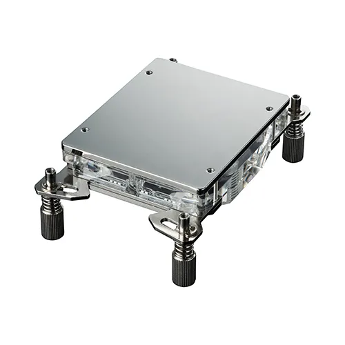 Phanteks C399A Water Block. Acrylic Cover. RGB LED. Chrome