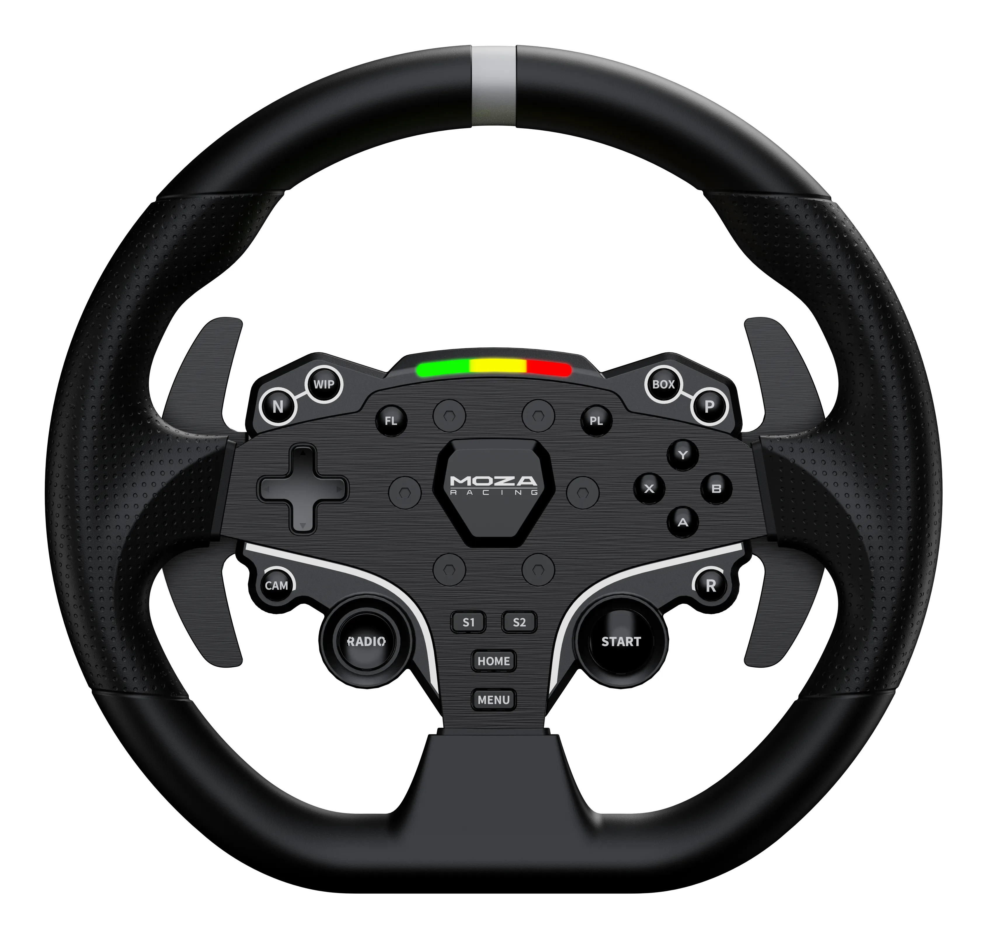 MOZA R3 Racing Simulator Bundle for PC  (R3 Base, ES Wheel, SR-P Lite Two Pedals, table clamp)