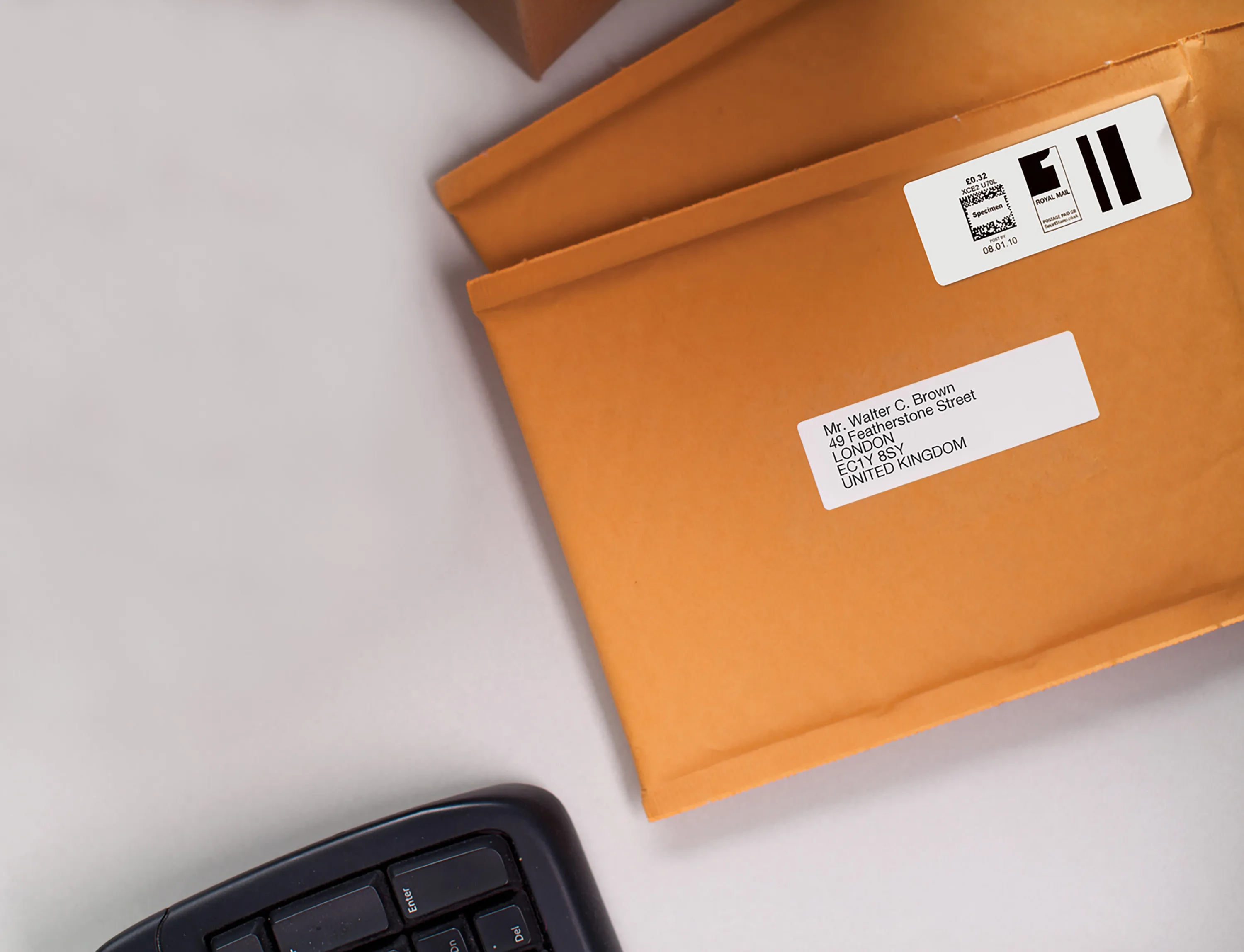 DYMO LW Large address etikettej&auml;-Low-Entry Volume, 89x36mm, 1x260 kpl