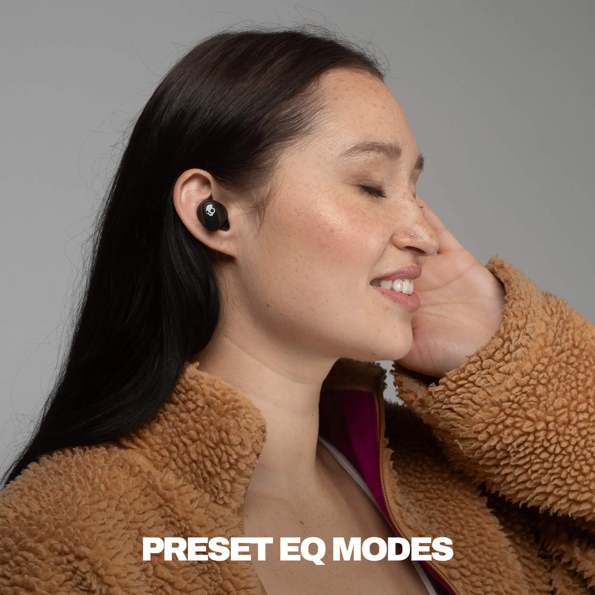 Skullcandy Smokin&rsquo; Buds 360 -langattomat nappikuulokkeet, musta