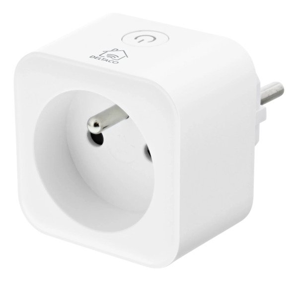 Deltaco Smart Home 16A - uttag med energi&ouml;vervakning