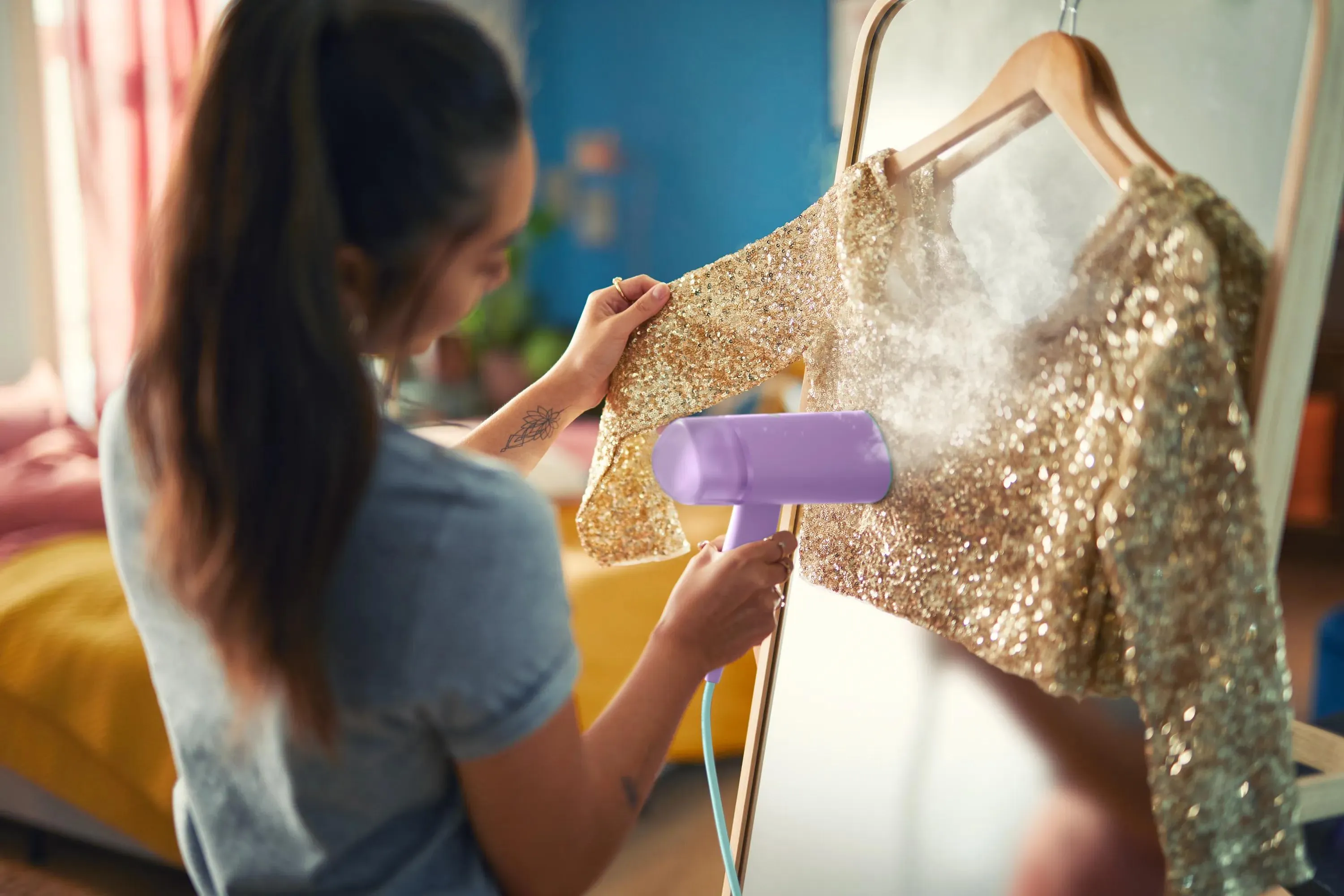 Philips STH3010/30 -vaateh&ouml;yrystin, 1000 W, 0,1 l, vihre&auml;