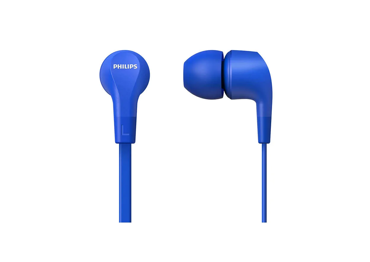 PHILIPS E1105 NAPPIKUULOKE, SININEN