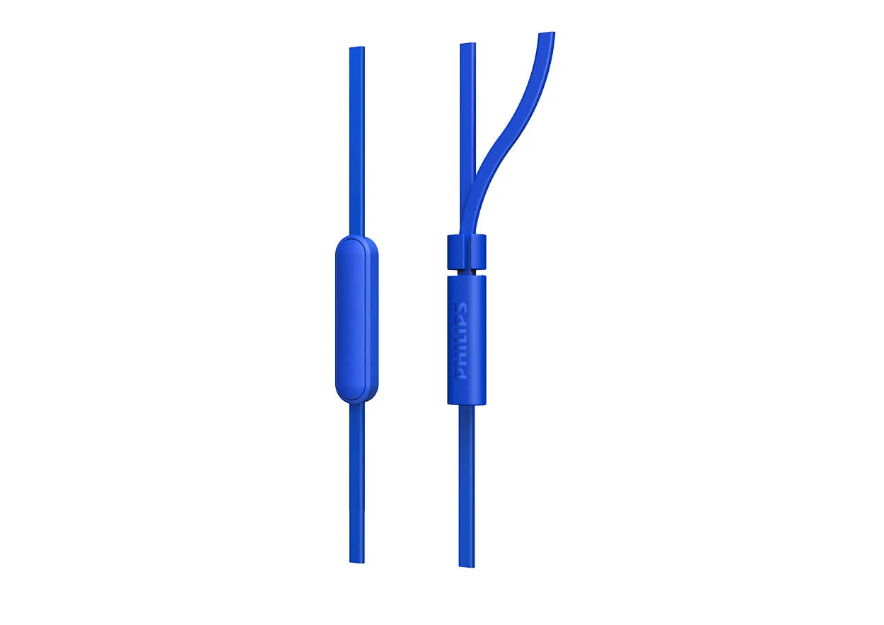 PHILIPS E1105 NAPPIKUULOKE, SININEN