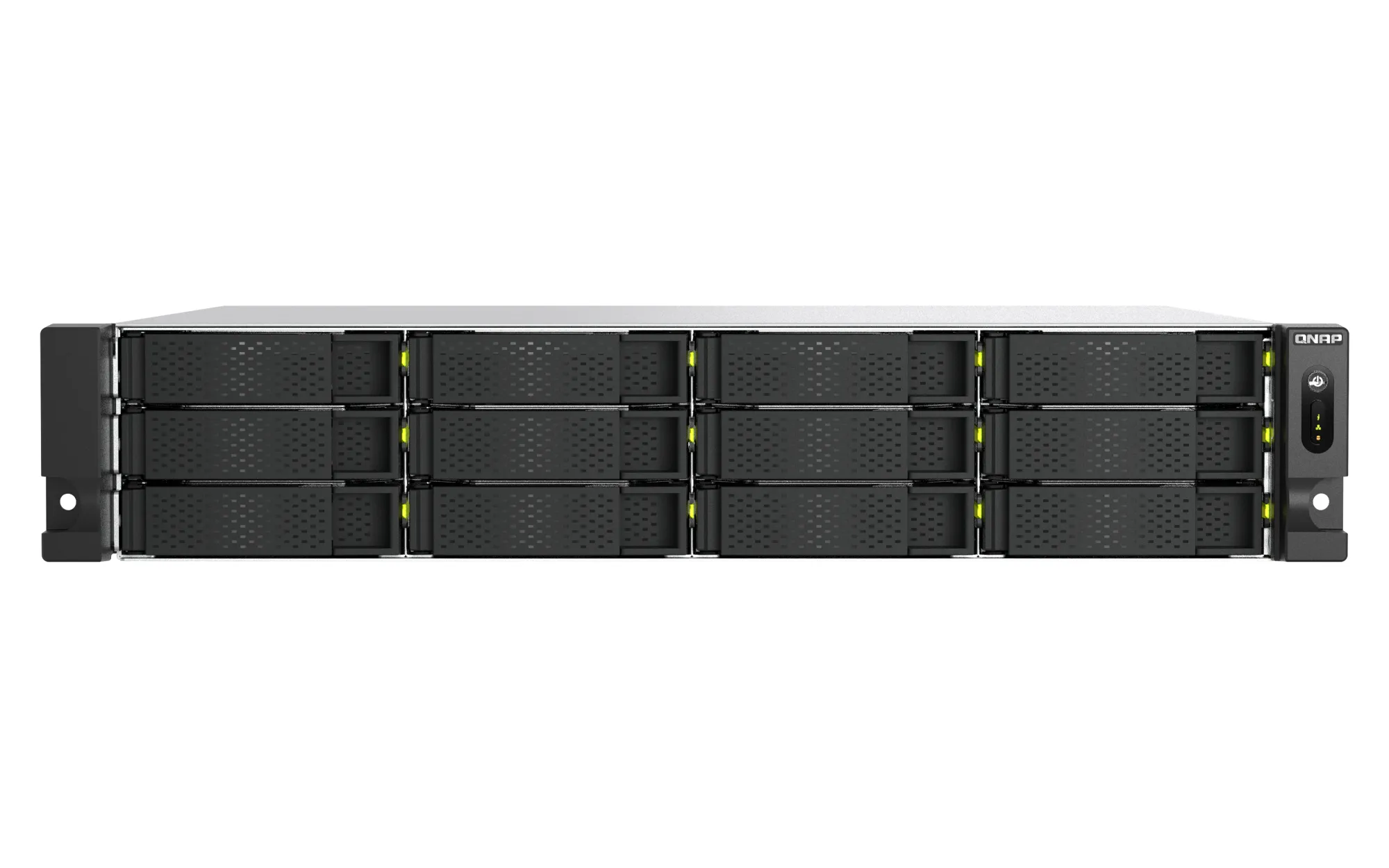 QNAP TS-H1465U-RP-8G - 2U Rackmonterad NAS, Svart
