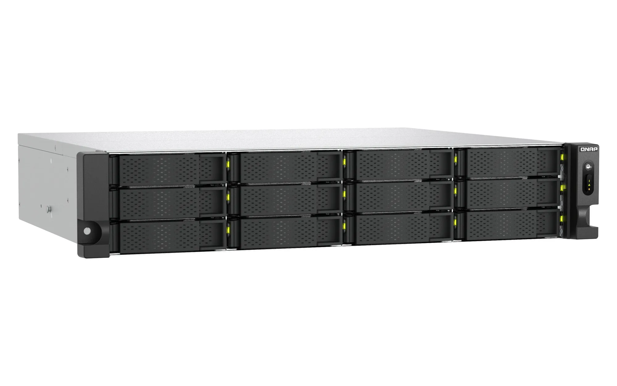 QNAP TS-H1465U-RP-8G - 2U Rackmonterad NAS, Svart