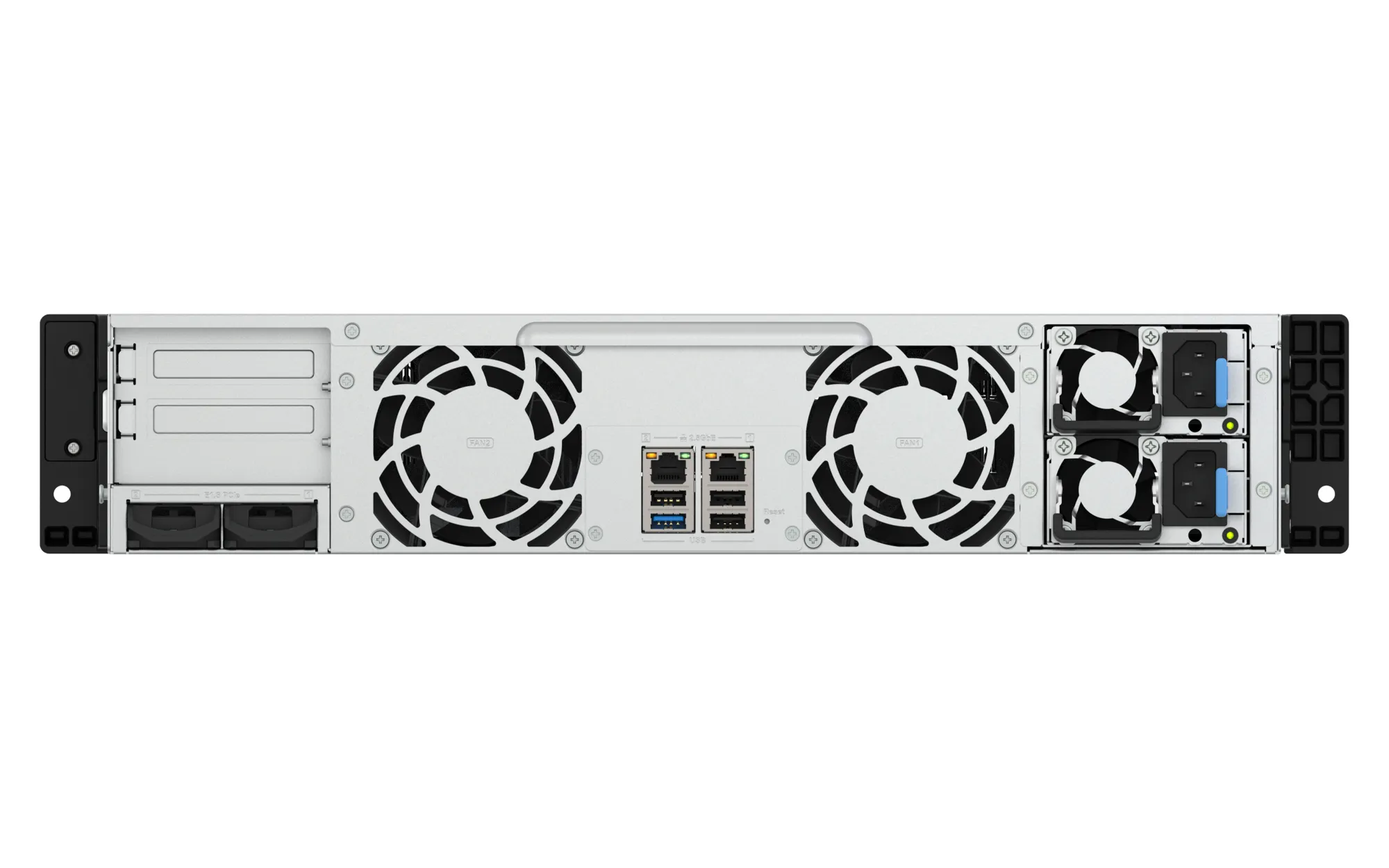 QNAP TS-H1465U-RP-8G - 2U Rackmonterad NAS, Svart